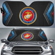 United States Marine Corps Car Sun Shade Armed Forces Car Accessories Custom For Fans AT22083103