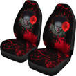 Pennywise IT Car Seat Covers Horror Movie Car Accessories Custom For Fans AA22082402