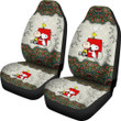 Snoopy Mandala Car Seat Covers Cartoon Car Accessories Custom For Fans AA22090704