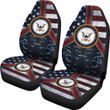 United States Navy Car Seat Covers US Armed Forces Car Accessories Custom For Fans AA22090902