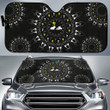 Snoopy Mandala Car Sun Shade Cartoon Car Accessories Custom For Fans AA22090702