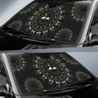 Snoopy Mandala Car Sun Shade Cartoon Car Accessories Custom For Fans AA22090702