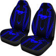 Blue Ford Mustang Car Seat Covers Car Accessories Custom For Fans AA22090801