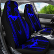 Blue Ford Mustang Car Seat Covers Car Accessories Custom For Fans AA22090801