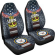 United States Navy Car Seat Covers US Armed Forces Car Accessories Custom For Fans AA22090904