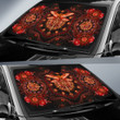 Abstract Dragonfly Car Sun Shade Mandala Car Accessories Custom For Fans AA22090502
