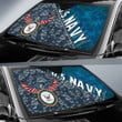 United States Navy Car Sun Shade US Armed Forces Car Accessories Custom For Fans AA22090903