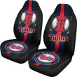 Minnesota Twins Car Seat Covers MBL Baseball Car Accessories Ph220914-17