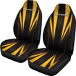 Camaro Yellow Logo Car Seat Covers Metal Abstract Car Accessories Ph220913-032
