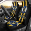 Milwaukee Brewers Car Seat Covers MBL Baseball Car Accessories Ph220914-16
