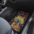 Corloful Dog Painting Car Floor Mats Pet Animal Car Accessories Custom For Fans AA22091901