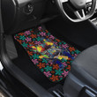 Corloful Dog Painting Car Floor Mats Pet Animal Car Accessories Custom For Fans AA22091902