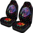 Corloful Dog Painting Car Seat Covers Pet Animal Car Accessories Custom For Fans AA22091904