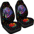 Corloful Dog Painting Car Seat Covers Pet Animal Car Accessories Custom For Fans AA22091904