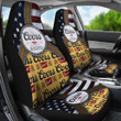 Coors Banquet Drinks Car Seat Covers Beer Car Accessories Custom For Fans AA22092304