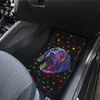 Corloful Dog Painting Car Floor Mats Pet Animal Car Accessories Custom For Fans AA22091904