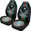 Miami Dolphins Car Seat Covers American Football Helmet Car Accessories Ph220811-02