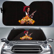 AC DC Car Sun Shade Music Rock Band Car Accessories Custom For Fans AA22100503
