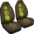 Grinch Christmas Holiday Car Seat Covers Movie Car Accessories Custom For Fans AA22101901