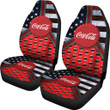 Coca Cola Coke Car Seat Covers Drinks Car Accessories Custom For Fans AA22101804