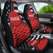 Coca Cola Coke Car Seat Covers Drinks Car Accessories Custom For Fans AA22101804