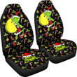 Grinch Christmas Holiday Car Seat Covers Movie Car Accessories Custom For Fans AA22101903