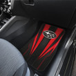 Subaru Red Logo Car Floor Mats Metal Abstract Car Accessories Ph220913-05a