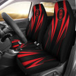 Lincoln Red Logo Car Seat Covers Metal Abstract Car Accessories Ph220913 -09