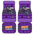 Sasuke Uchiha Naruto Christmas Car Floor Mats Anime Car Accessories Custom For Fans AA22110303
