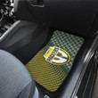 Green Bay Packers Car Floor Mats NFL Car Accessories Custom For Fans AA22102404