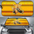 Agatsuma Zenitsu Demon Slayer Car Sun Shade Anime Car Accessories Custom For Fans AA22110201