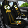 Green Bay Packers Car Seat Covers NFL Car Accessories Custom For Fans AA22102402