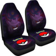 Gengar Pokemon Car Seat Covers Anime Car Accessories Custom For Fans AA22102502