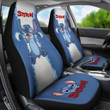 Stitch Car Seat Covers Cartoon Car Accessories Custom For Fans AA22102804