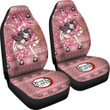Nezuko Kamado Demon Slayer Car Seat Covers Anime Car Accessories Custom For Fans AA22110103