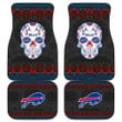 Buffalo Bills American Football Club Skull Car Floor Mats NFL Car Accessories Custom For Fans AA22111714