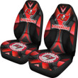 Tampa Bay Buccaneers American Football Club Skull Car Seat Covers NFL Car Accessories Custom For Fans AA22111118