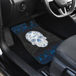 Detroit Lions American Football Club Skull Car Floor Mats NFL Car Accessories Custom For Fans AA22111706