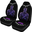 Black Panther Wakanda Forever Car Seat Covers NFL Car Accessories Custom For Fans AA22111704