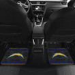Los Angeles Chargers American Football Club Skull Car Floor Mats NFL Car Accessories Custom For Fans AA22111705