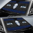 Seattle Seahawks American Football Club Skull Car Sun Shade NFL Car Accessories Custom For Fans AA22111614