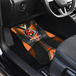 Cincinnati Bengals American Football Club Skull Car Floor Mats NFL Car Accessories Custom For Fans AA22111109