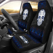 Seattle Seahawks American Football Club Skull Car Seat Covers NFL Car Accessories Custom For Fans AA22111614