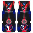 Houston Texans American Football Club Skull Car Floor Mats NFL Car Accessories Custom For Fans AA22111104