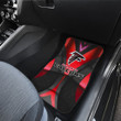Atlanta Falcons American Football Club Skull Car Floor Mats NFL Car Accessories Custom For Fans AA22111103
