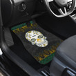 Green Bay Packers American Football Club Skull Car Floor Mats NFL Car Accessories Custom For Fans AA22111710