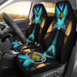 Jacksonville Jaguars American Football Club Skull Car Seat Covers NFL Car Accessories Custom For Fans AA22111105
