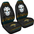Jacksonville Jaguars American Football Club Skull Car Seat Covers NFL Car Accessories Custom For Fans AA22111613