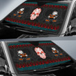 Cleveland Browns American Football Club Skull Car Sun Shade NFL Car Accessories Custom For Fans AA22111606