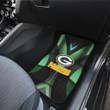 Green Bay Packers American Football Club Skull Car Floor Mats NFL Car Accessories Custom For Fans AA22111103